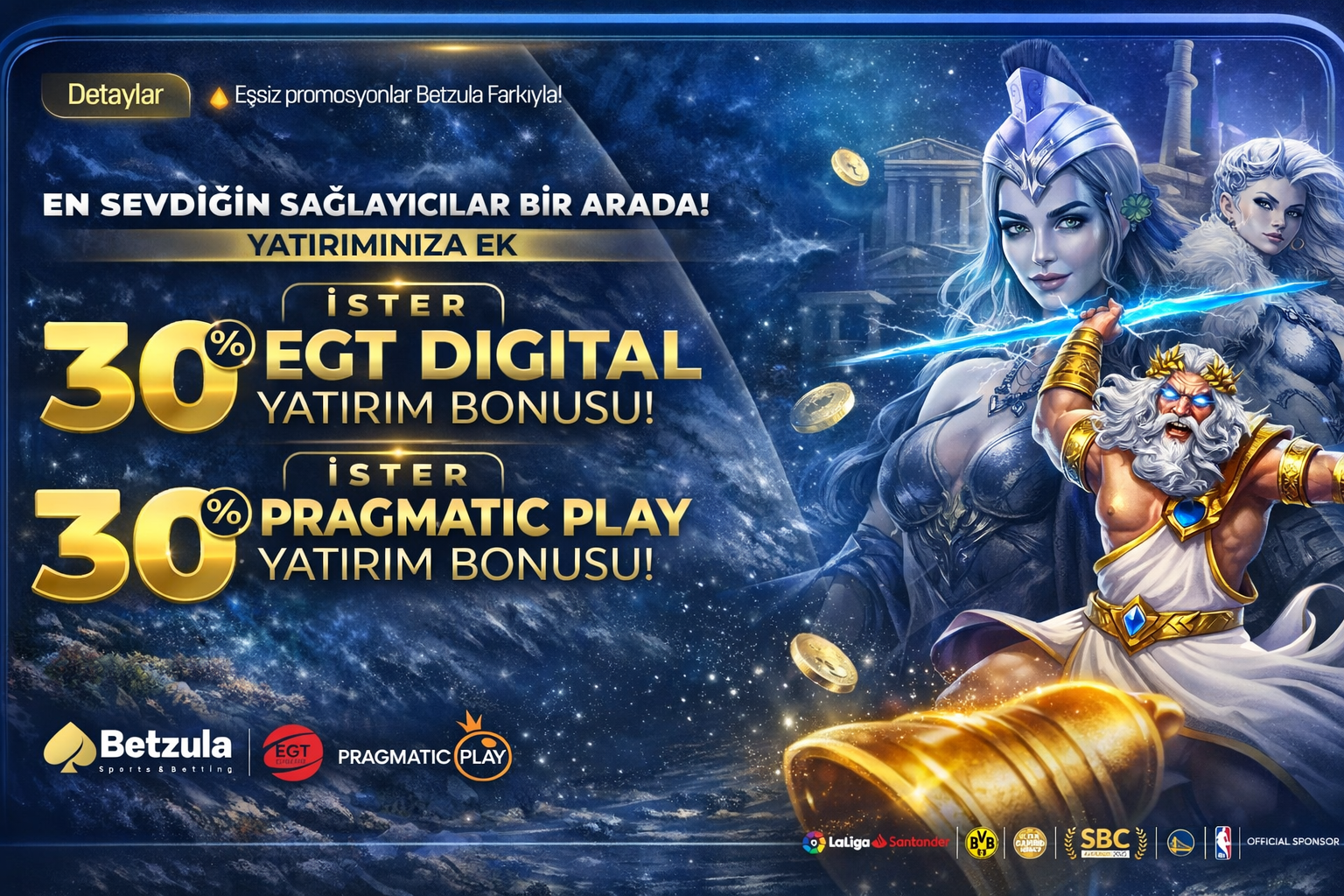 %30 EGT DIGITAL &PRAGMATIC PLAY YATIRIM BONUSU!