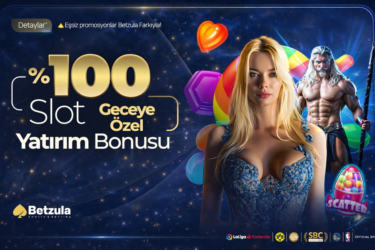 GECEYE ÖZEL %100 SLOT YATIRIM